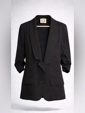 PPLA | Black Women's Blazer | M